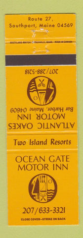 Matchbook Cover - Ocean Gate Motor Inn Southport ME