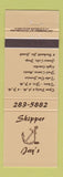 Matchbook Cover - Skipper Jay's Restaurant