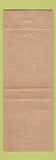 Matchbook Cover - Tallahassee Motor Hotel FL