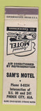 Matchbook Cover - Sam's Motel Phenix City AL