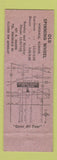Matchbook Cover - Old Spinning Wheel Hinsdale IL WEAR Full Length