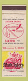 Matchbook Cover - Math Igler's Casino Chicago IL