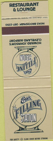 Matchbook Cover - The Filling Station Cleveland OH