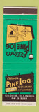 Matchbook Cover - Elliott's Pine Log Restaurant Skokie IL