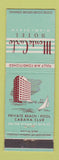 Matchbook Cover - Monte Carlo Hotel Miami Beach FL