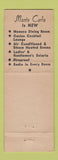 Matchbook Cover - Monte Carlo Hotel Miami Beach FL
