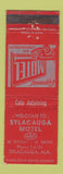 Matchbook Cover - Sylacauga Motel AL