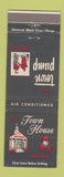 Matchbook Cover - Town Pump Town House Chicago IL