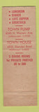 Matchbook Cover - Town Pump Town House Chicago IL