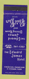 Matchbook Cover - Edward James Hotel St Petersburg FL
