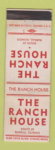 Matchbook Cover - Ranch House Bureau IL