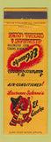 Matchbook Cover - Lawrence Salerno's El Gaucho Restaurant C Hicago IL