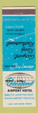 Matchbook Cover - International Airport Hotel Miami FL