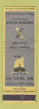 Matchbook Cover - Sweden House Viking Inn Chicago IL
