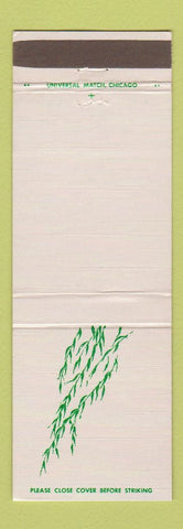 Matchbook Cover - Manor Willoway Naperville IL