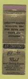 Matchbook Cover - Bel Air Motel Brookfield MO WEAR