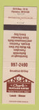 Matchbook Cover - Charl's Pancake House Florence OR