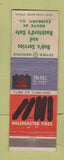 Matchbook Cover - Cities oil gas Bob's Bashford's Restaurant Fairbury IL