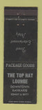 Matchbook Cover - Top Hat Lounge Kanakee IL WEAR