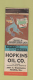 Matchbook Cover - Hopkins Oil Peoria IL WEAR