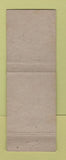 Matchbook Cover - Bellevue Grill Peoria IL pinup POOR STRIKER