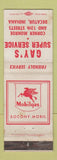 Matchbook Cover - Mobil oil gas Gay's Decatur IN WEAR