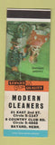 Matchbook Cover - Modern Cleaners Bayard NE SAMPLE CREASES