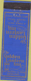 Matchbook Cover - Golden Lantern Inn Denver CO