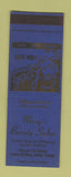 Matchbook Cover - Mary's Beauty Salon Van Etten NY SAMPLE