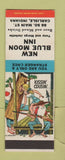 Matchbook Cover - New Blue Moon Inn Carlisle IN hillbilly SAMPLE