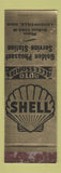 Matchbook Cover - Shell oil gas Golden Pheasant Loudonville OH SAMPLE WEAR