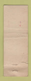 Matchbook Cover - Northwest Lumber Davenport IA Boxer Dog WORN