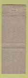Matchbook Cover - ABC Appliance Parts Peoria IL WEAR