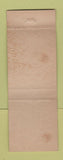 Matchbook Cover - Vincent Carlson County Treasurer Election
