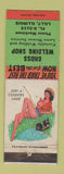 Matchbook Cover - Cross Welding Shop Lilly IL pinup