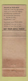Matchbook Cover - Phillips 66 oil gas Olson's Kewanee IL WORN
