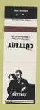 Matchbook Cover - The Cuttery Hair Salon