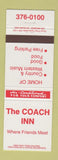Matchbook Cover - The Coach Inn