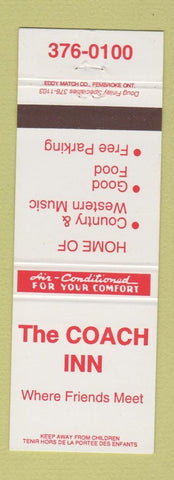 Matchbook Cover - The Coach Inn