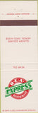 Matchbook Cover - REA Express Restaurant Akron OH