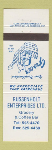Matchbook Cover - Russenholt Grocery Canada