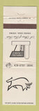 Matchbook Cover - Charcoal Room Virginia Beach VA
