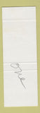 Matchbook Cover - Myles' Grocery Canada ON? SAMPLE