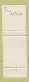 Matchbook Cover - Bruce's Grocery Auburn NS WEAR