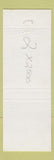Matchbook Cover - Le Sac A Bois QC