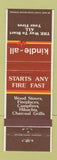 Matchbook Cover - Kindle All Kristia Associates Portland ME fire starters