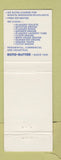 Matchbook Cover - Roto Rooter Drain Sewer Cleaning