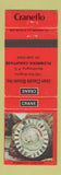 Matchbook Cover - Crane Bathroom Fixtures Montmagny QC Jean Blouin