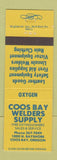 Matchbook Cover - Coos Bay Welders Supply OR