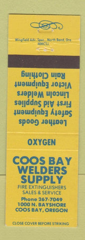 Matchbook Cover - Coos Bay Welders Supply OR